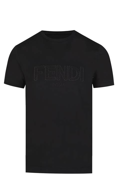 t shirt fendi circle paillettes|Fendi T.